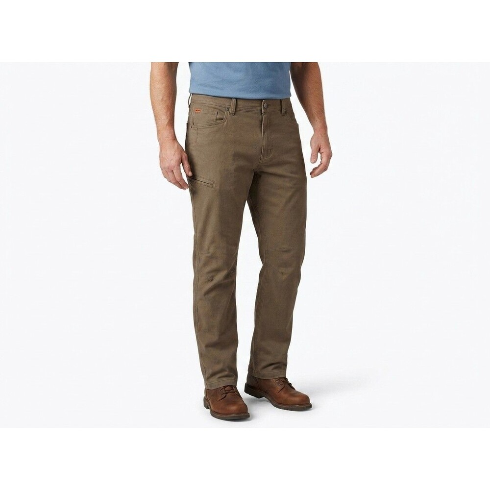 BRUNT Workwear Torra Utility Work Pants Mens 48x32 Brown Stretch Canvas EUC